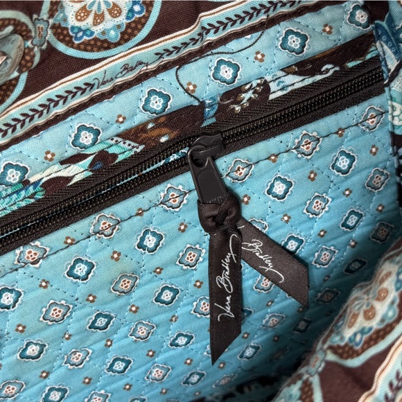Vera Bradley Java Blue Tote Bag - Picture 4 of 8
